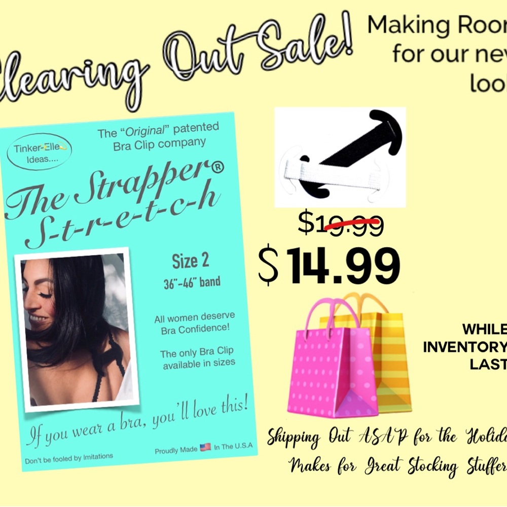 The Strapper Stretch Bra Clip - Size 2